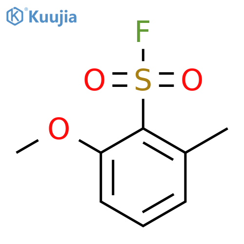 2-methoxy-6-methylbenzene-1-sulfonyl fluoride structure