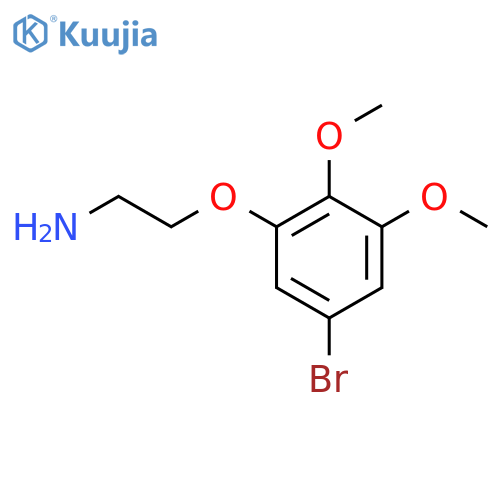 2-(5-bromo-2,3-dimethoxyphenoxy)ethan-1-amine structure