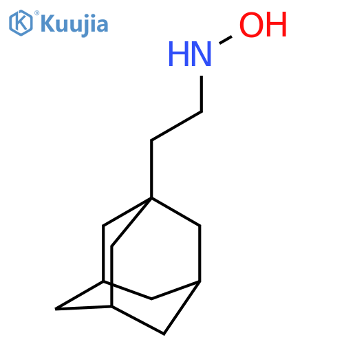 N-2-(adamantan-1-yl)ethylhydroxylamine structure