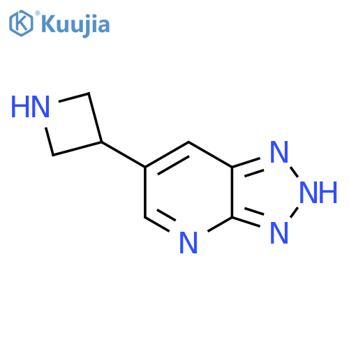 3-{3H-1,2,3triazolo4,5-bpyridin-6-yl}azetidine structure