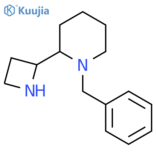 2-(azetidin-2-yl)-1-benzylpiperidine structure