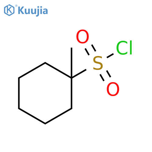 1-methylcyclohexane-1-sulfonyl chloride structure