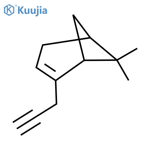 6,6-Dimethyl-2-(prop-2-yn-1-yl)bicyclo[3.1.1]hept-2-ene structure