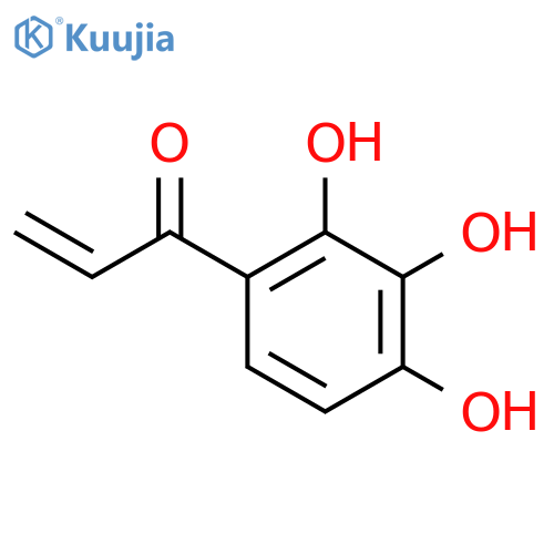 1-(2,3,4-trihydroxyphenyl)prop-2-en-1-one structure