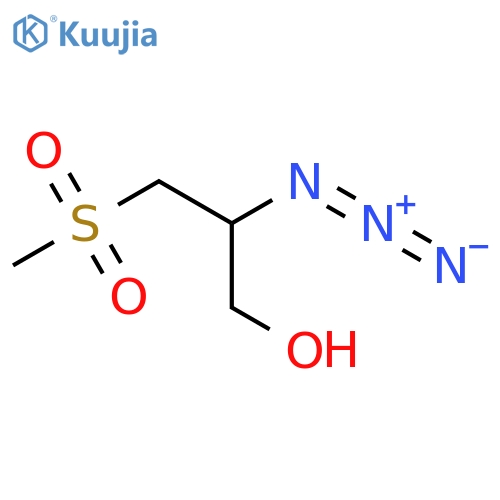 2-azido-3-methanesulfonylpropan-1-ol structure