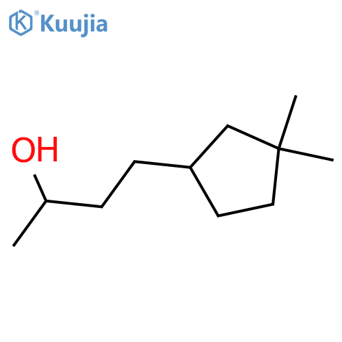4-(3,3-dimethylcyclopentyl)butan-2-ol structure