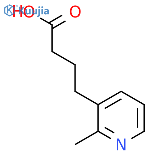 4-(2-Methylpyridin-3-yl)butanoic acid structure
