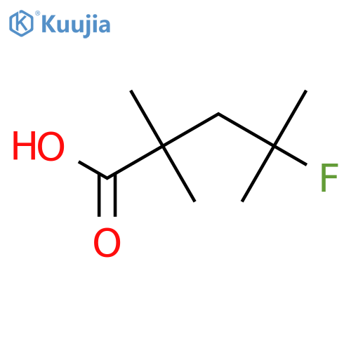 4-Fluoro-2,2,4-trimethylpentanoic acid structure