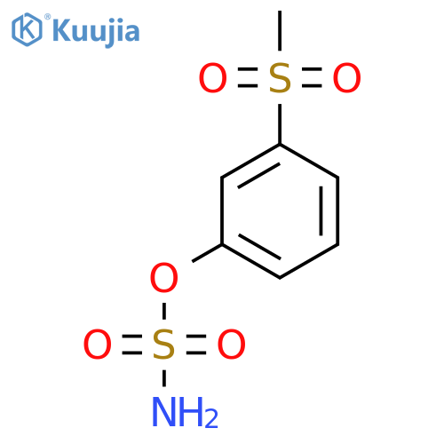 3-methanesulfonylphenyl sulfamate structure