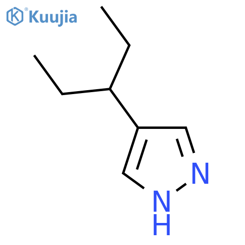 4-(pentan-3-yl)-1H-pyrazole structure