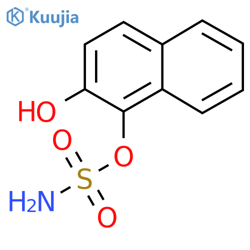 2-hydroxynaphthalen-1-yl sulfamate structure