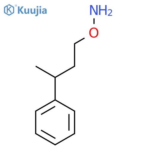 O-(3-phenylbutyl)hydroxylamine structure