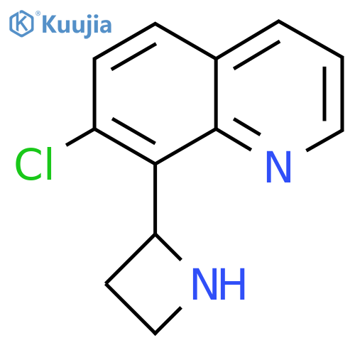 8-(azetidin-2-yl)-7-chloroquinoline structure