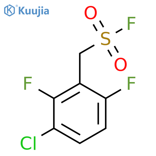 (3-chloro-2,6-difluorophenyl)methanesulfonyl fluoride structure