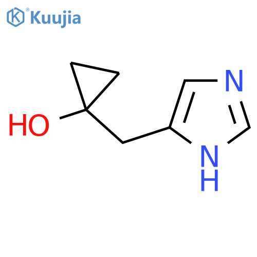 1-(1H-imidazol-5-yl)methylcyclopropan-1-ol structure