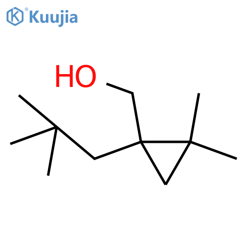 1-(2,2-dimethylpropyl)-2,2-dimethylcyclopropylmethanol structure
