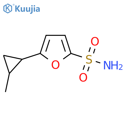 5-(2-methylcyclopropyl)furan-2-sulfonamide structure