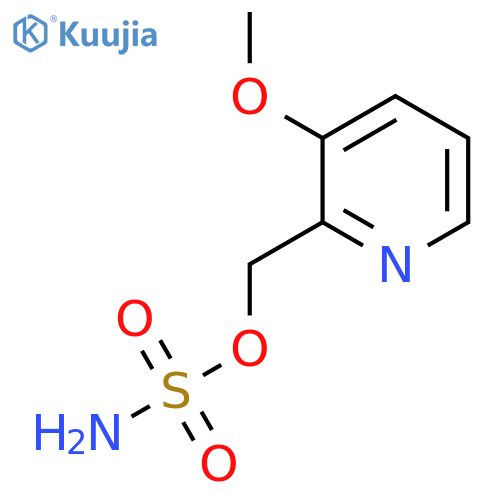 (3-methoxypyridin-2-yl)methyl sulfamate structure