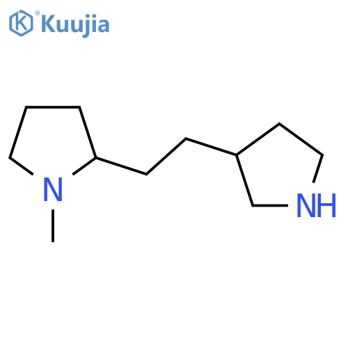 1-methyl-2-2-(pyrrolidin-3-yl)ethylpyrrolidine structure