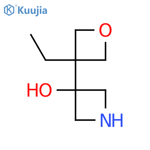 3-(3-ethyloxetan-3-yl)azetidin-3-ol structure