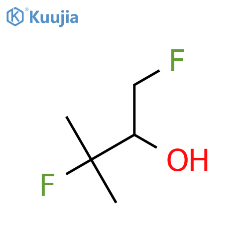 1,3-difluoro-3-methylbutan-2-ol structure