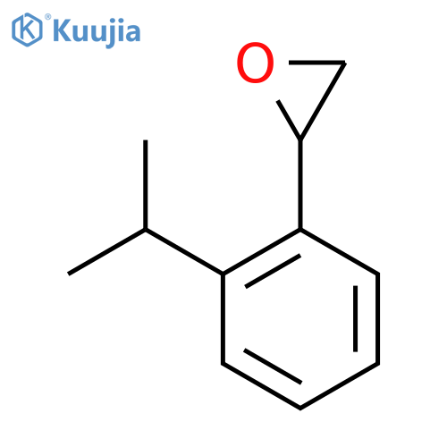 2-2-(propan-2-yl)phenyloxirane structure
