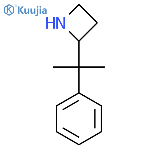 2-(2-phenylpropan-2-yl)azetidine structure