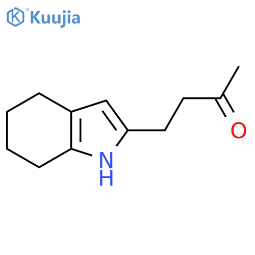 4-(4,5,6,7-tetrahydro-1H-indol-2-yl)butan-2-one structure