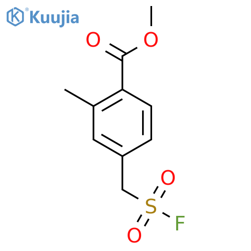 methyl 4-(fluorosulfonyl)methyl-2-methylbenzoate structure