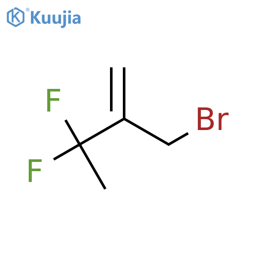 2-(bromomethyl)-3,3-difluorobut-1-ene structure