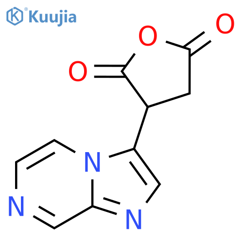 3-{imidazo1,2-apyrazin-3-yl}oxolane-2,5-dione structure