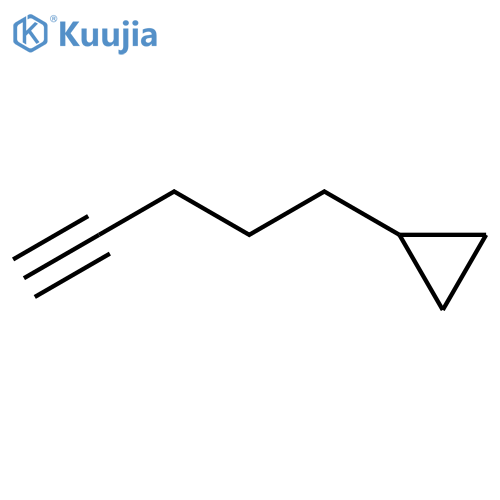 (pent-4-yn-1-yl)cyclopropane structure