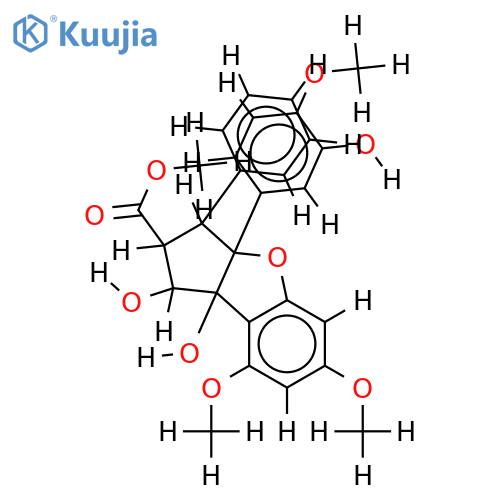 3'-hydroxyaglafoline structure