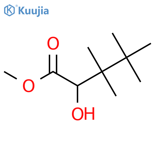 methyl 2-hydroxy-3,3,4,4-tetramethylpentanoate structure