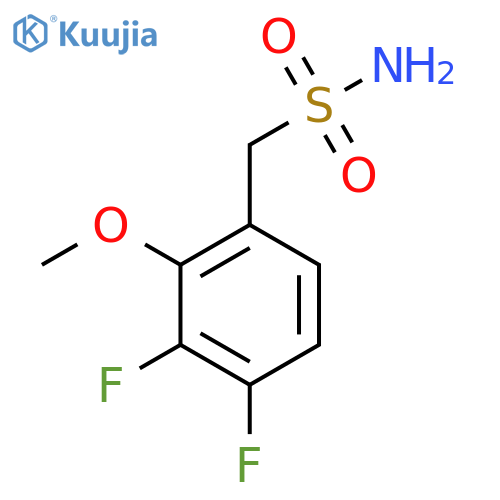 (3,4-difluoro-2-methoxyphenyl)methanesulfonamide structure
