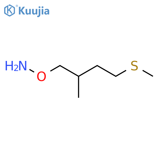 O-2-methyl-4-(methylsulfanyl)butylhydroxylamine structure