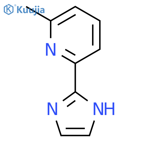 2-(1H-imidazol-2-yl)-6-methylpyridine structure