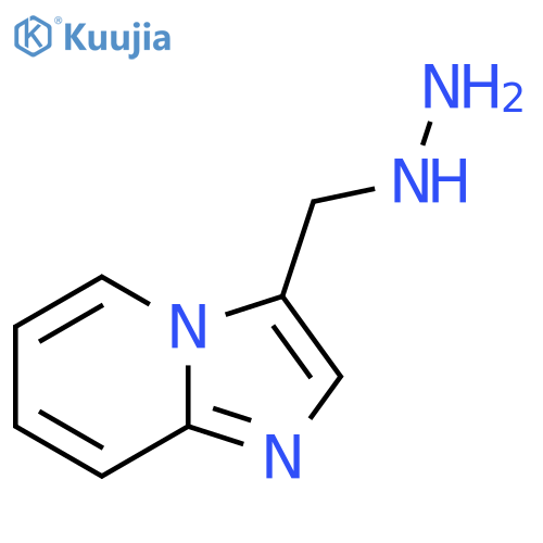 ({imidazo1,2-apyridin-3-yl}methyl)hydrazine structure