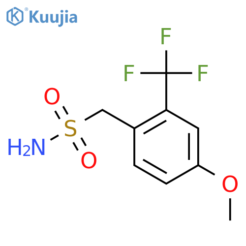 4-methoxy-2-(trifluoromethyl)phenylmethanesulfonamide structure