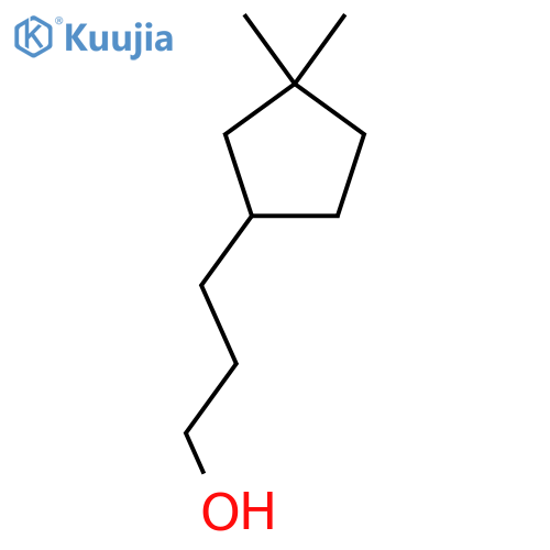 3-(3,3-Dimethylcyclopentyl)propan-1-ol structure