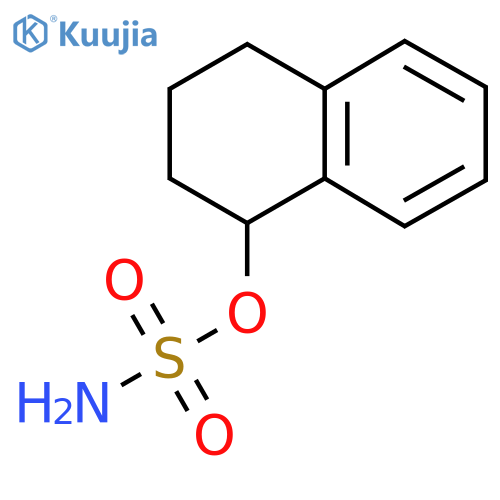 1,2,3,4-tetrahydronaphthalen-1-yl sulfamate structure