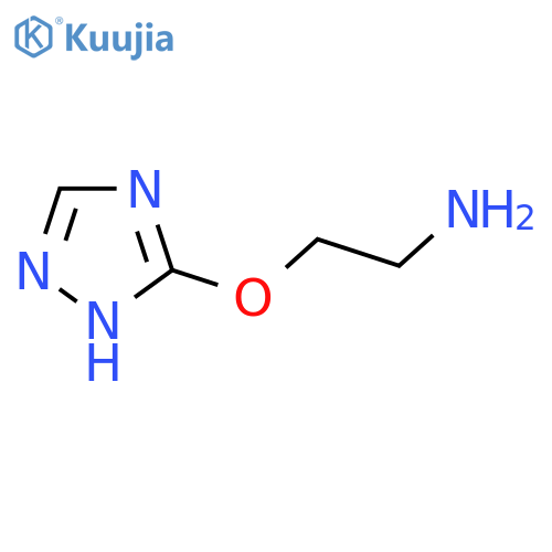 2-(1H-1,2,4-triazol-3-yloxy)ethan-1-amine structure