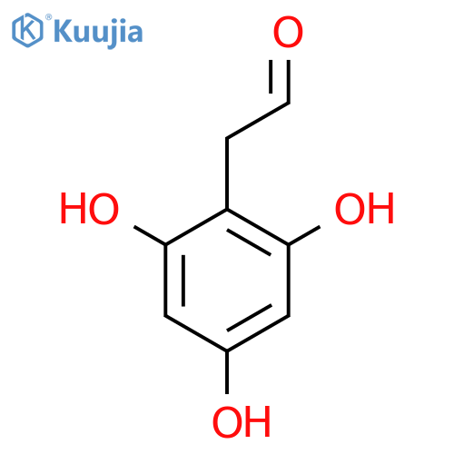 2-(2,4,6-trihydroxyphenyl)acetaldehyde structure