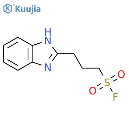 3-(1H-1,3-benzodiazol-2-yl)propane-1-sulfonyl fluoride structure