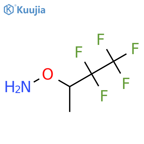 O-(3,3,4,4,4-pentafluorobutan-2-yl)hydroxylamine structure