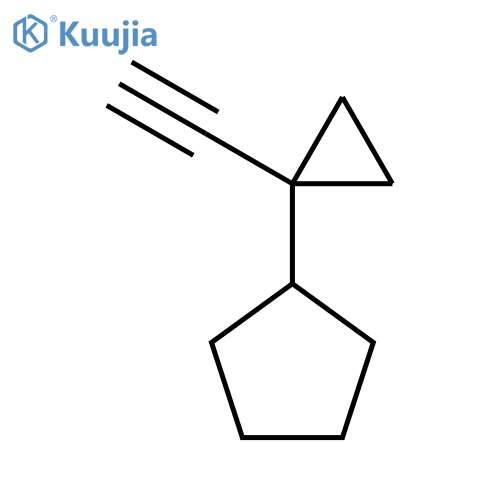 (1-ethynylcyclopropyl)cyclopentane structure