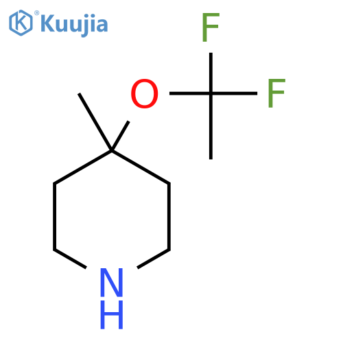 4-(1,1-difluoroethoxy)-4-methylpiperidine structure