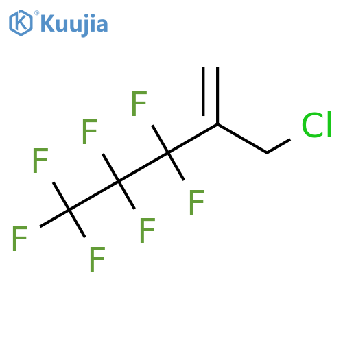 2-(chloromethyl)-3,3,4,4,5,5,5-heptafluoropent-1-ene structure