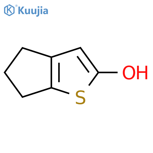 4H,5H,6H-cyclopentabthiophen-2-ol structure