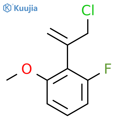 2-(3-Chloroprop-1-en-2-yl)-1-fluoro-3-methoxybenzene structure